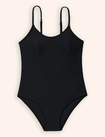Solid Color Sling Swimsuit